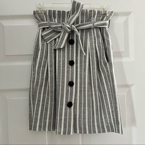 H&M Woman skirts paperbag waist style